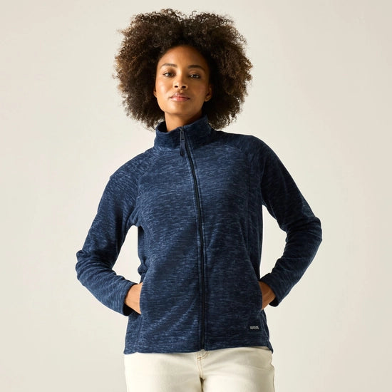 Regatta Women's Mayse Full Zip Fleece | Navy RWA721