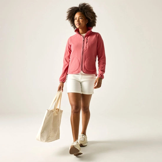 Regatta Frankie Women's Full Zip Fleece | Slate Rose RWA728
