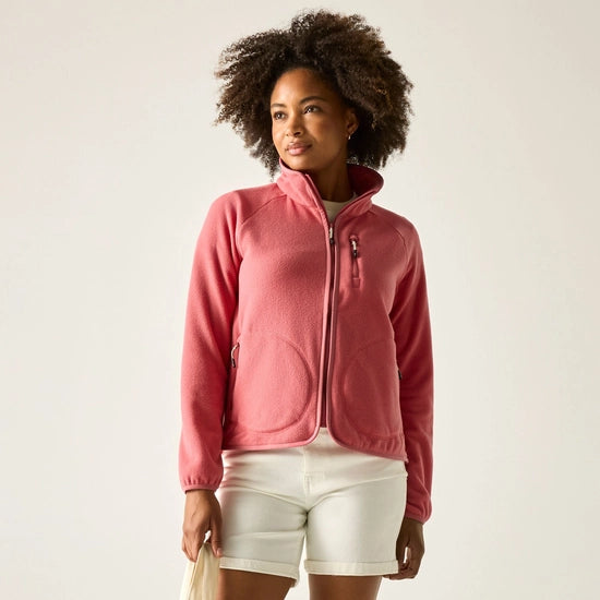 Regatta Frankie Women's Full Zip Fleece | Slate Rose RWA728