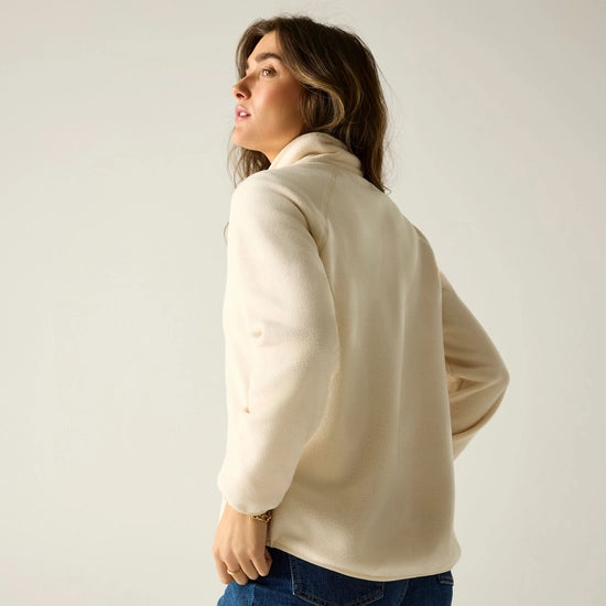 Regatta Frankie Women's Half Zip Fleece | Vanilla RWA729