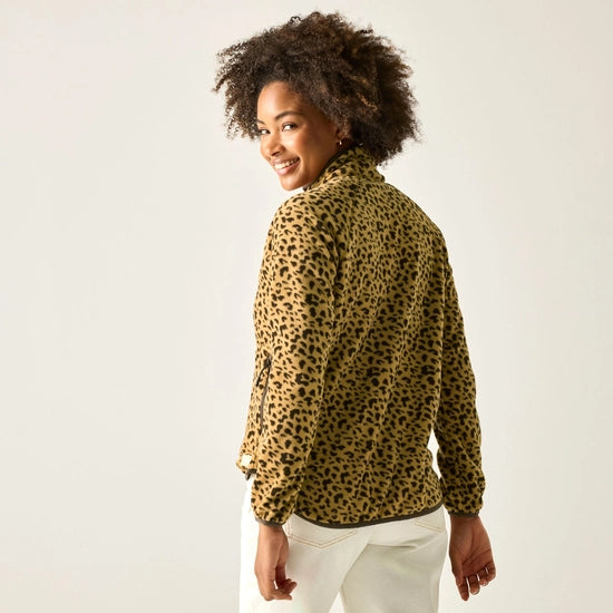 Regatta Frankie Women's Half Zip Fleece | Leopard RWA729