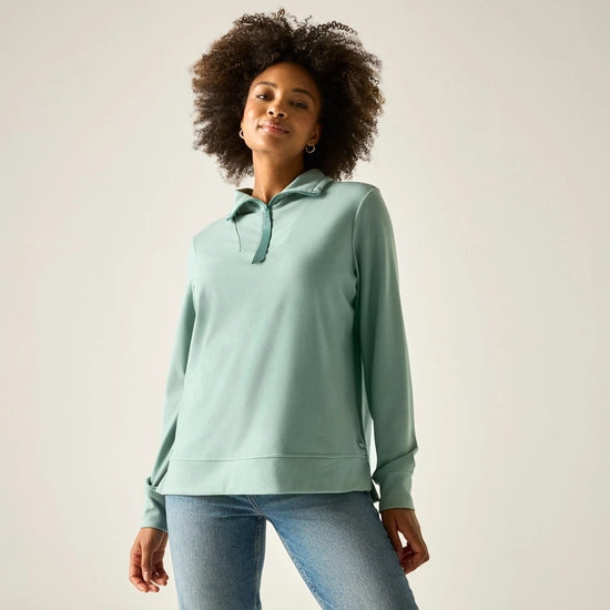 Regatta Demmi Women's Half Zip Fleece | Ivy RWA730
