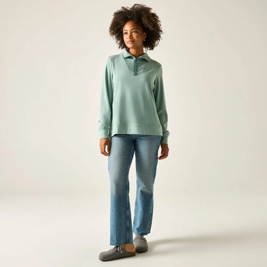 Regatta Demmi Women's Half Zip Fleece | Ivy RWA730