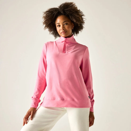 Regatta Demmi Women's Half Zip Fleece | Pink RWA730