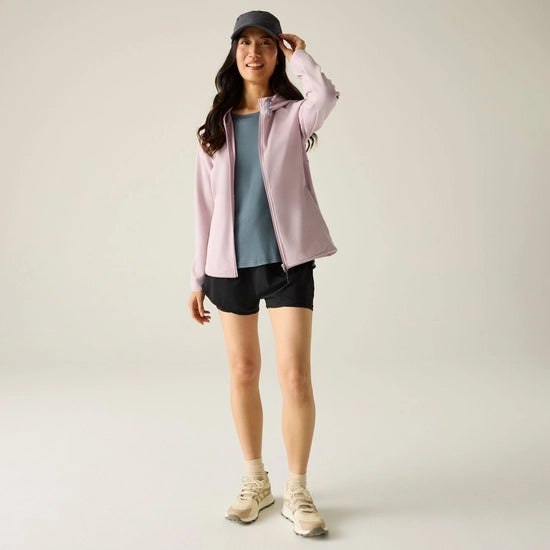 Regatta Women's Nayna Hooded Full Zip Fleece | Lilac RWA765