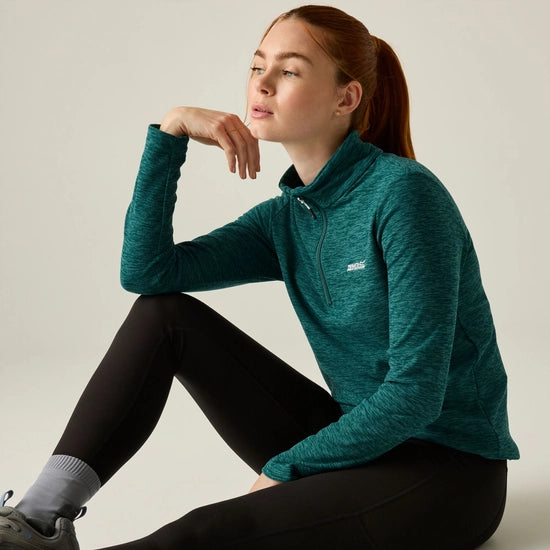 Regatta Sweethart Marl Half Zip Fleece | Mediterranea RWA775