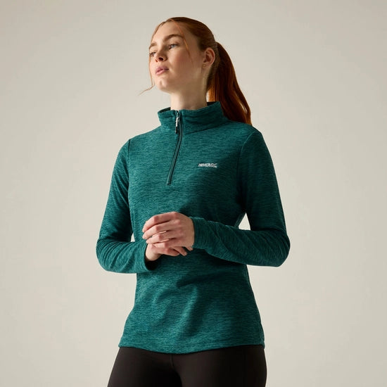 Regatta Sweethart Marl Half Zip Fleece | Mediterranea RWA775