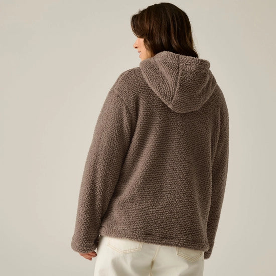 Regatta Evelina Women's Hooded Fleece | Mocha RWA785