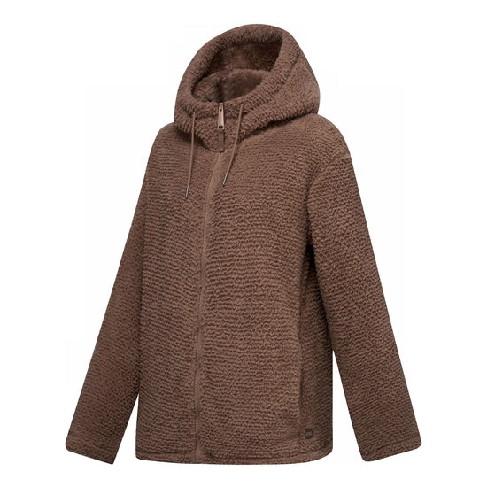 Regatta Evelina Women's Hooded Fleece | Mocha RWA785