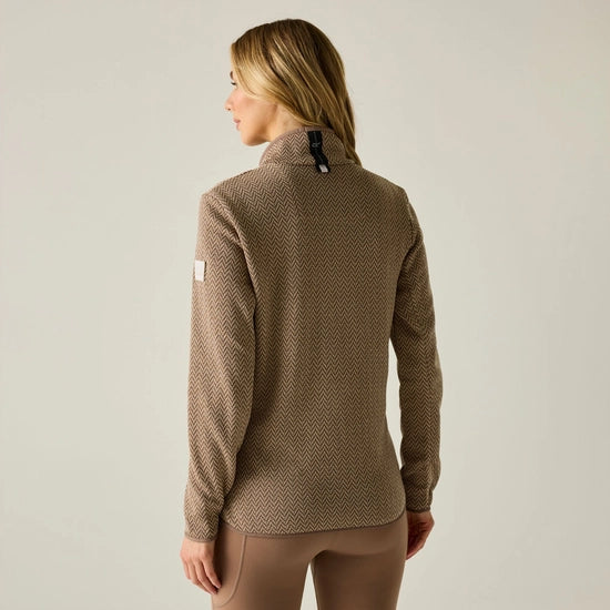 Regatta Elzie Women's Herringbone Fleece | Mocha RWA789