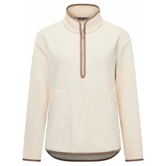 Regatta Frankie Women's Half-Zip Micro Fleece | Vanilla RWA800