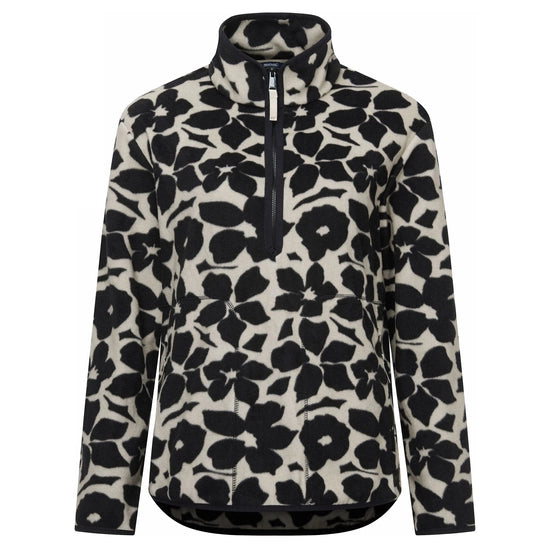 Regatta Frankie Women's Half-Zip Micro Fleece | Black Print RWA800