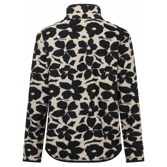 Regatta Frankie Women's Half-Zip Micro Fleece | Black Print RWA800