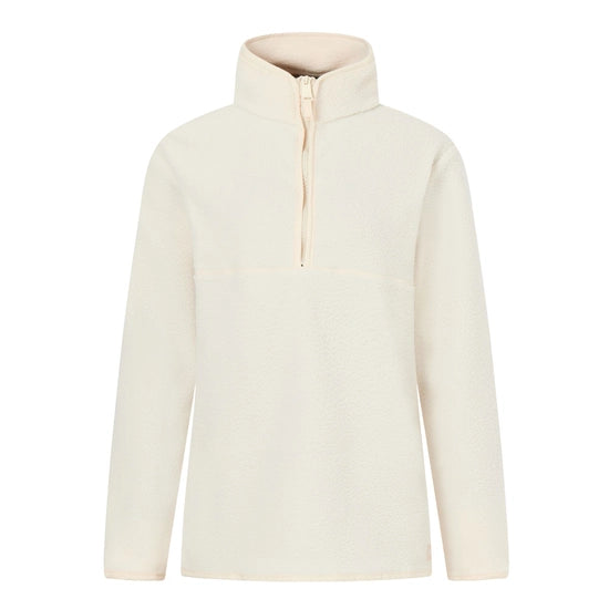 Regatta Frankie Borg Women's Half-Zip Fleece | Vanilla RWA805
