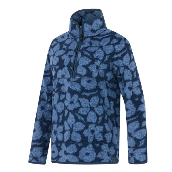 Regatta Frankie Borg Women's Half-Zip Fleece | Navy RWA805
