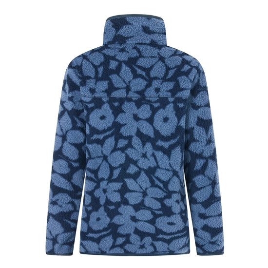 Regatta Frankie Borg Women's Half-Zip Fleece | Navy RWA805