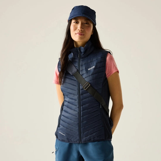 Regatta Andreson Hybrid Women's Padded Gilet | Navy RWB147