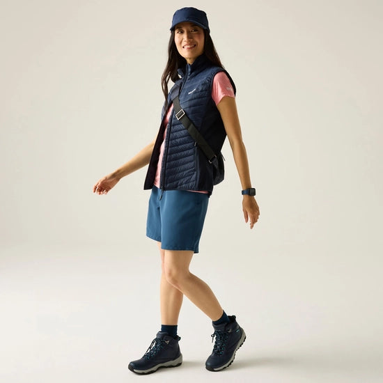 Regatta Andreson Hybrid Women's Padded Gilet | Navy RWB147