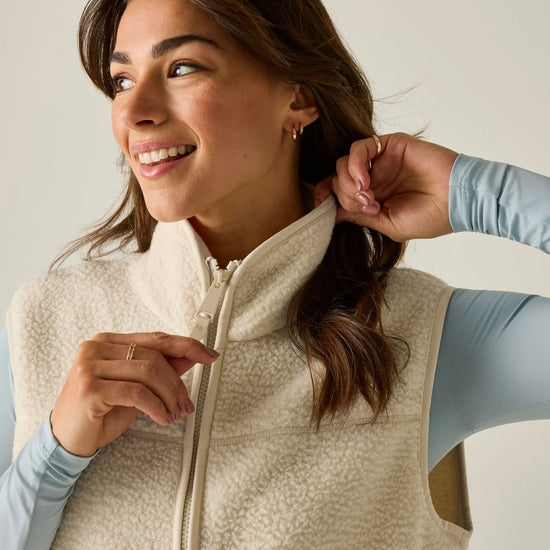 Regatta Frankie Borg Women's Bodywarmer | Vanilla RWB187