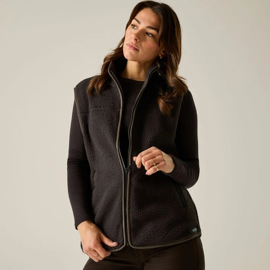 Regatta Frankie Borg Women's Bodywarmer | Chocolate RWB187