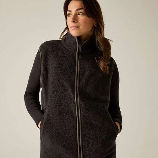 Regatta Frankie Borg Women's Bodywarmer | Chocolate RWB187