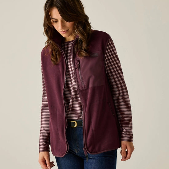 Regatta Frankie Women's Fleece Bodywarmer | Fig RWB189