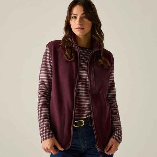 Regatta Frankie Women's Fleece Bodywarmer | Fig RWB189