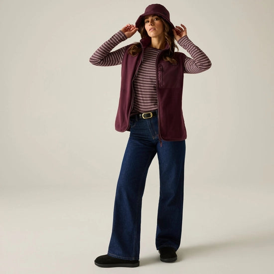 Regatta Frankie Women's Fleece Bodywarmer | Fig RWB189