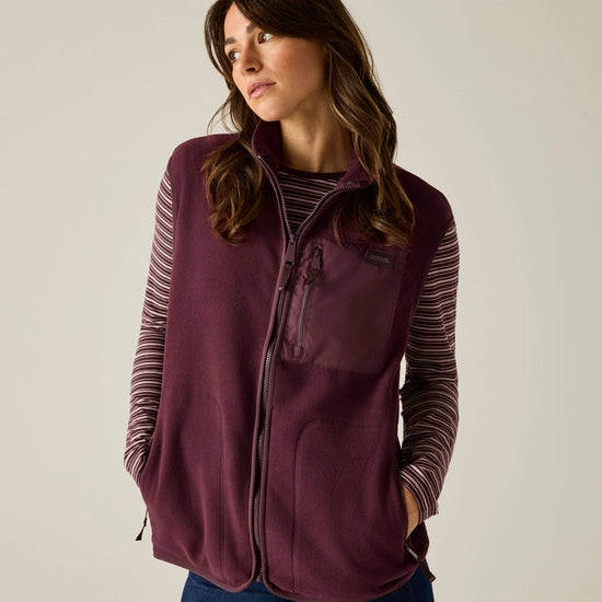 Regatta Frankie Women's Fleece Bodywarmer | Fig RWB189