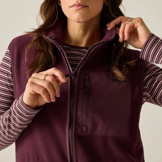 Regatta Frankie Women's Fleece Bodywarmer | Fig RWB189