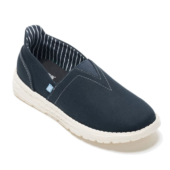 Regatta Salcombe Women's Canvas Shoes | Navy Stripe RWF1023