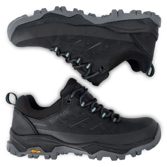 Regatta Blake Women's Waterproof Walking Shoes | Black RWF1031