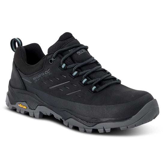 Regatta Blake Women's Waterproof Walking Shoes | Black RWF1031