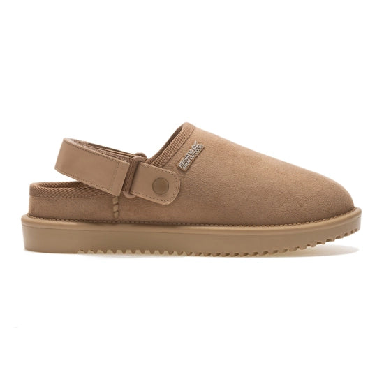 Regatta Risley Ladies Waterproof Faux Fur Clogs | Tan RWF1032