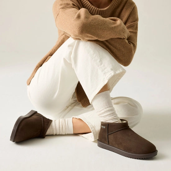 Regatta Risley Women's Short Waterproof Boots | Chocolate RWF1069