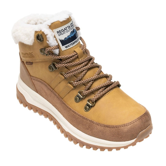 Regatta Elbourne Women's Waterproof Winter Boot | Tan RWF1081