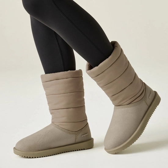 egatta Women's Risley Baffle Waterproof Boots | Soft Taupe RWF1086