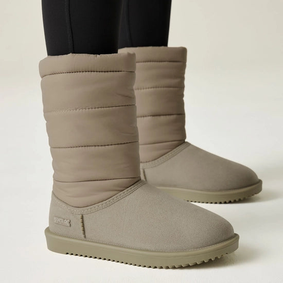 egatta Women's Risley Baffle Waterproof Boots | Soft Taupe RWF1086