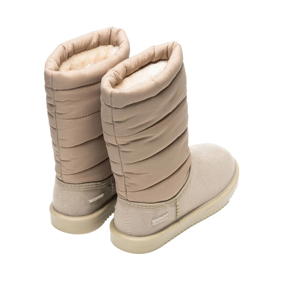 egatta Women's Risley Baffle Waterproof Boots | Soft Taupe RWF1086