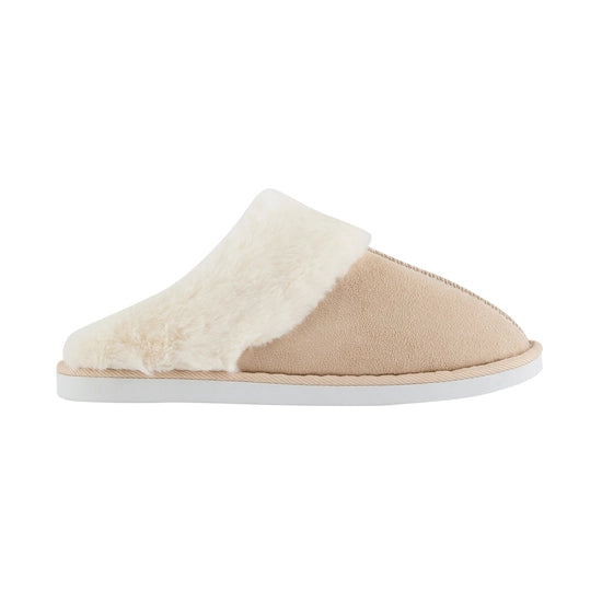 Regatta Tulsy Women's Faux Fur Slippers | Beige RWF1093