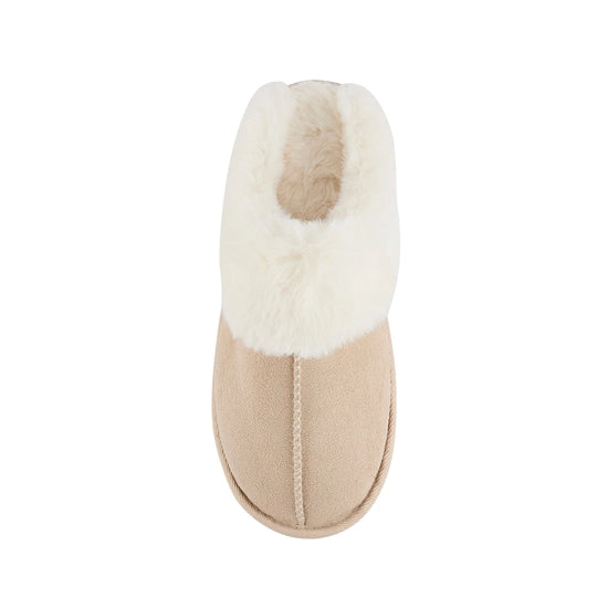 Regatta Tulsy Women's Faux Fur Slippers | Beige RWF1093