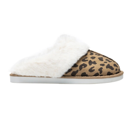 Regatta Tulsy Women's Faux Fur Slippers | Leopard  RWF1093