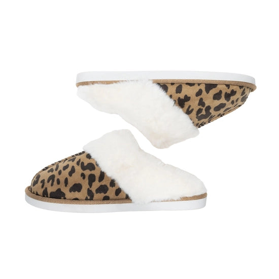 Regatta Tulsy Women's Faux Fur Slippers | Leopard  RWF1093
