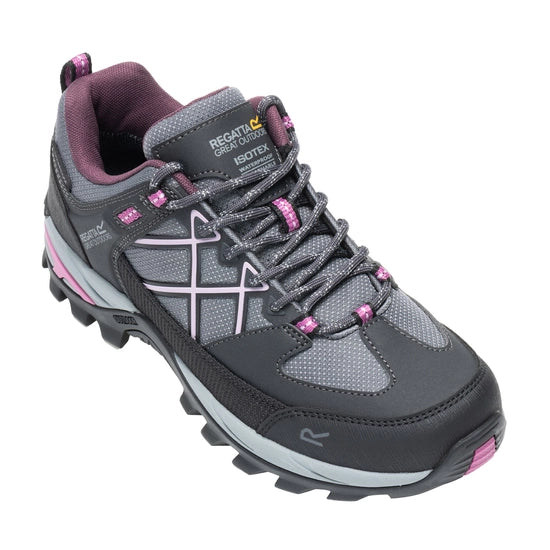 Regatta Women's Samaris III Low Walking Shoes | Ash RWF835