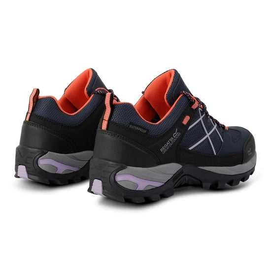 Regatta Women's Samaris III Low Walking Shoes | Navy Lilac RWF835