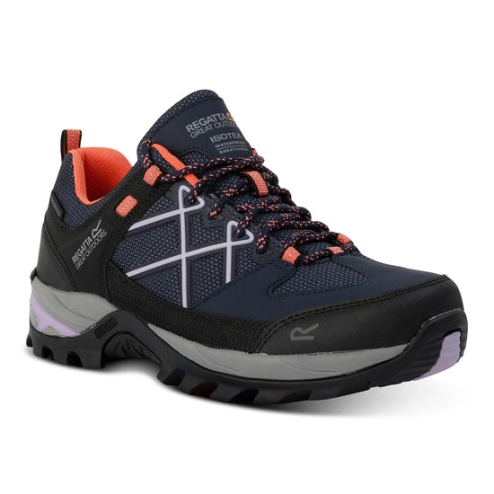 Regatta Women's Samaris III Low Walking Shoes | Navy Lilac RWF835
