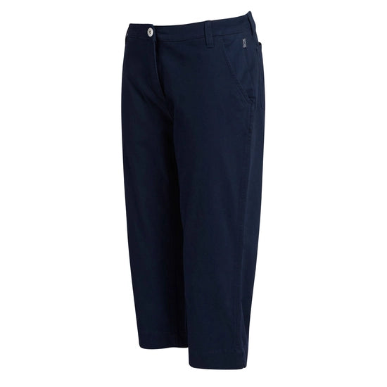 Regatta Bayletta Women's Capri Trousers| Navy RWJ307