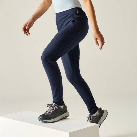 Regatta Women's Pentre Stretch II Walking Trousers | Navy RWJ334
