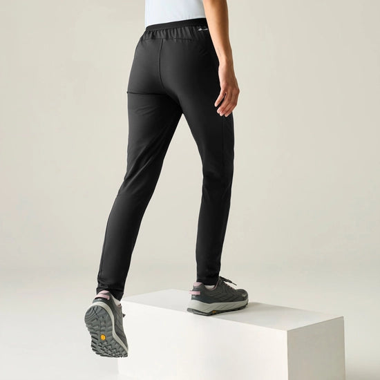 Regatta Women's Pentre Stretch II Walking Trousers | Black RWJ334