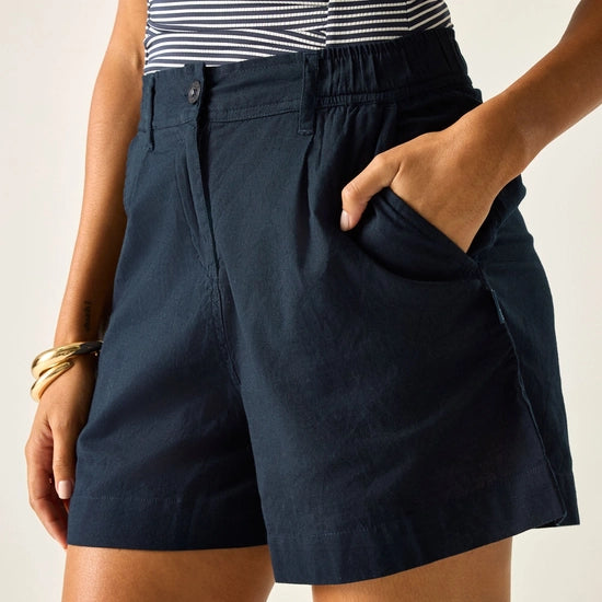 Regatta Sabelle Ladies Summer Shorts | Navy RWJ359